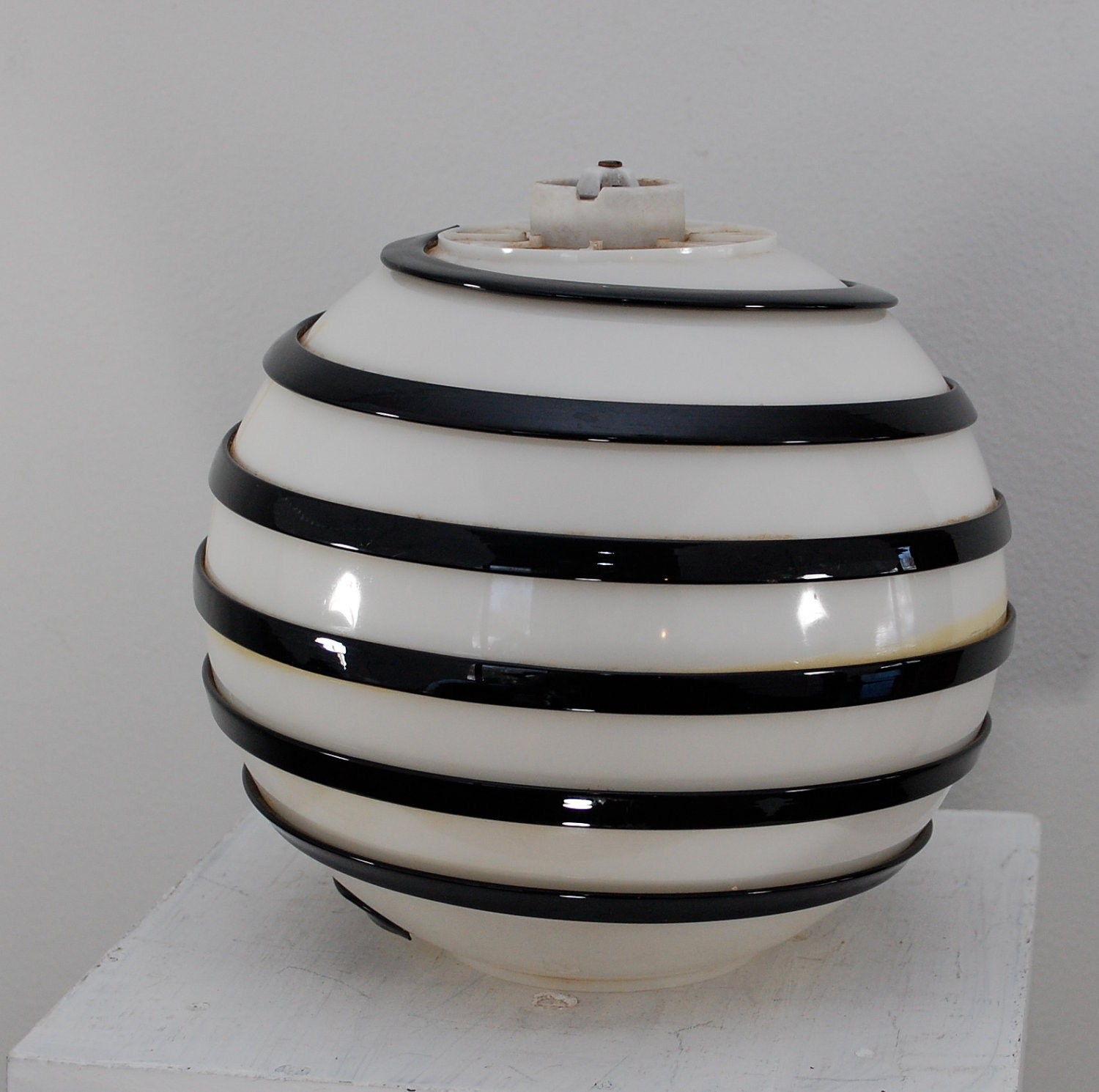 Vintage Plastic Lamp Globe 1950's or 60's