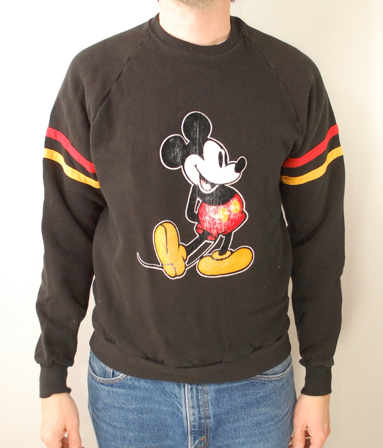 mickey sweatshirt vintage