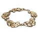 Antique Sterling Acorn Bracelet, Acorns and Leaves, Oak Leaf McClelland Barclay Style Bracelet, 1940s Sterling Silver Bracelet Thanksgiving