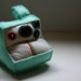 Aqua Polaroid Plush Camera