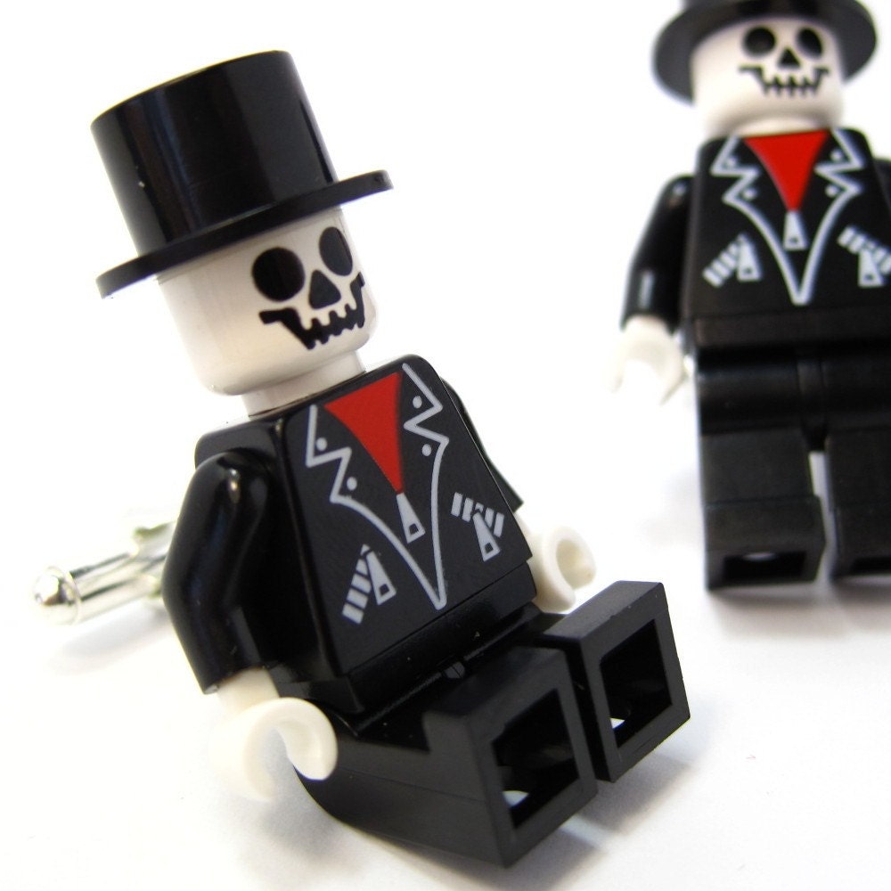 lego man in tuxedo