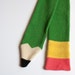Lambswool Green Pencil Scarf