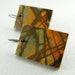 Sale- Picasso Jasper Silver Earrings - Desert Landscape