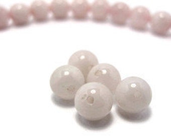 Rose Quartz Beads 5pcs. 8mm in Diameter. Contact us if you would like other quantities.