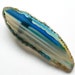 Brooch - Lord of the Pins 03 - Agate slice - by Schneider Gallery