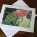 Blank Art Note Card, 5x7, "Princess Diana's Garden"