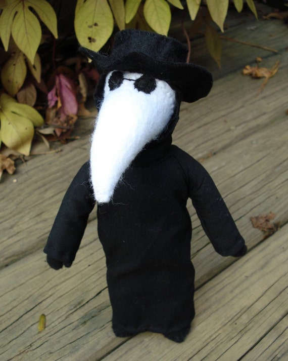 plague doctor plush large