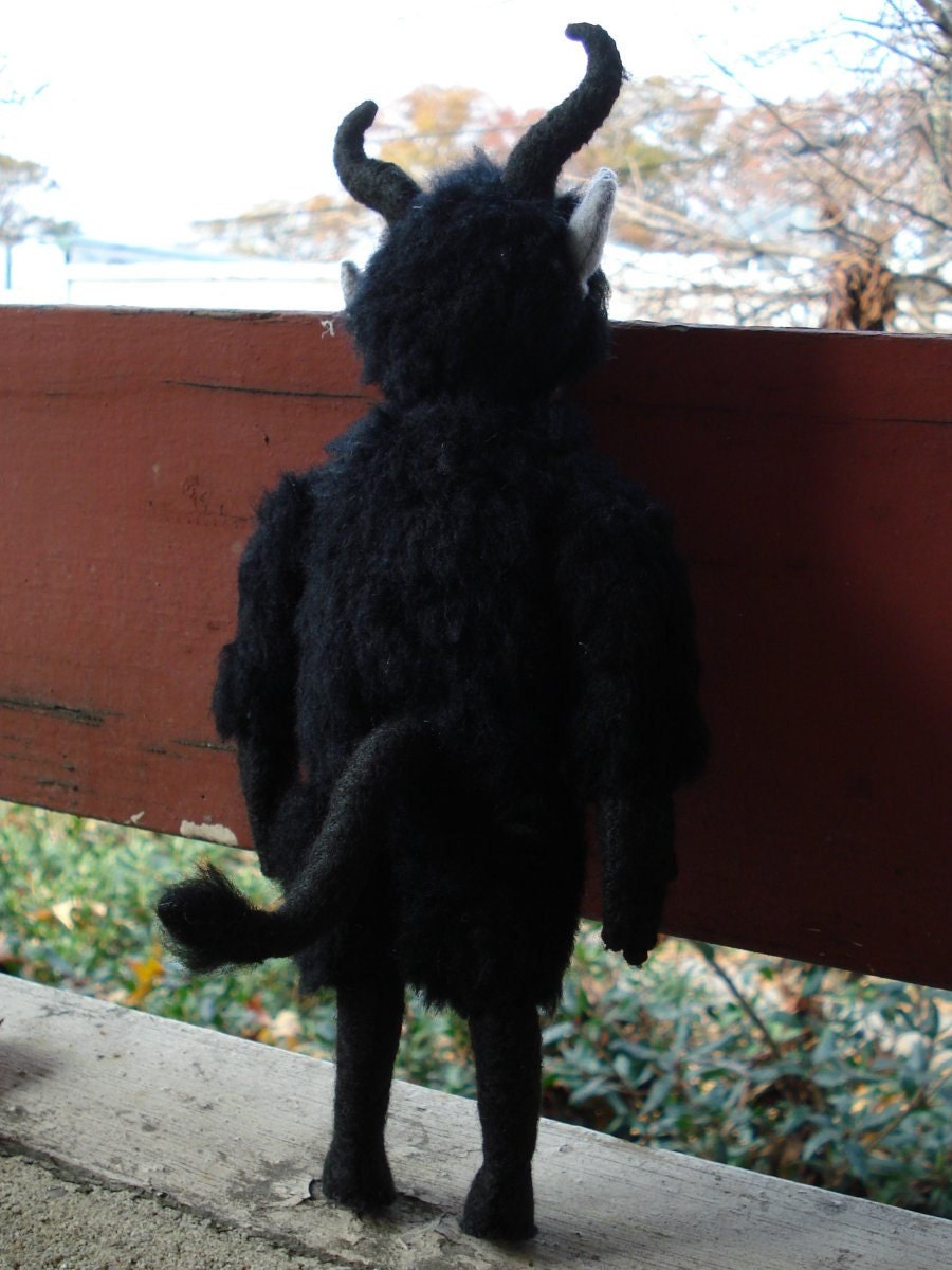 krampus soft toy