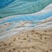 Beach Scene Fiber Art Wallhanging
