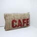 Recycled Burlap Small Pouch - Cafe Luma