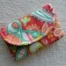 Medium Snap Pouch ...Sweet Nothings Paisley in Red