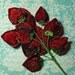 Velvet Millinery Strawberries Luscious Red