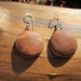 SALE Round Birdseye Maple Wood Earrings- Reclaimed Wood Earrings BB7
