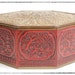 Vintage Guildcraft Tin with Dragon and Red Chinese Scenes, Cinnabar, vestiesteam