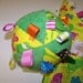 Taggie Ball toy for Baby pdf Pattern 5" Dia. Infant Toy.