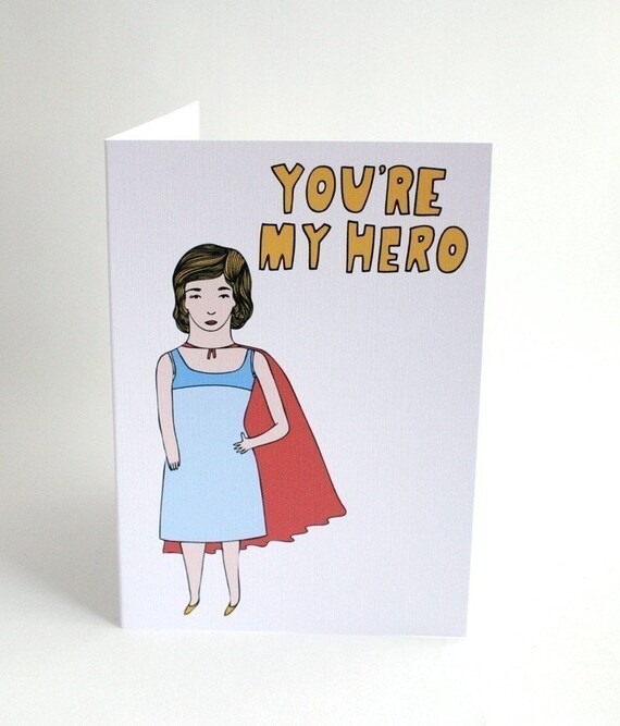 Mother's Day Card You're My Hero