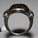 14k Gold and Sterling 9ct Smoky Quartz Estate Ring