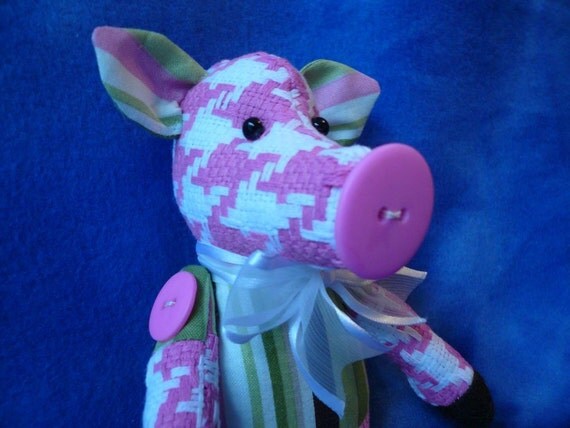 pink pig doll