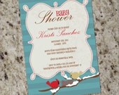 Winter or Holiday Baby Shower Invitation - Cardinals - Printable Design Il_170x135
