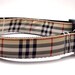 DogBerry Plaid - Custom Dog Collar