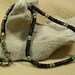 Mens Necklace - Beaded Necklace - Shell Necklace - Heishi Necklace - Turquoise Heishi - Unisex Jewelry