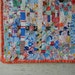 Vintage Feedsack Doll Quilt Handmade with Many, Many Prints