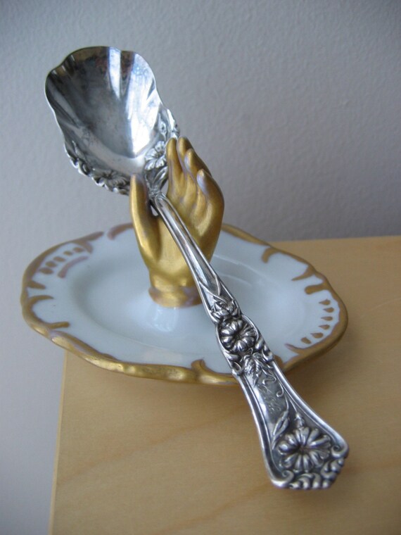 Lovin' Spoonful Antique Silver Sugar Spoon 1906 by ionesAttic