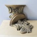 antique sconces, gold gilt wall shelves, paris apartment