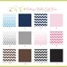 Custom Changing Pad Cover - Chevron Stripes, Ombre Dots and Solids - Design Your Own, You Choose the Fabric