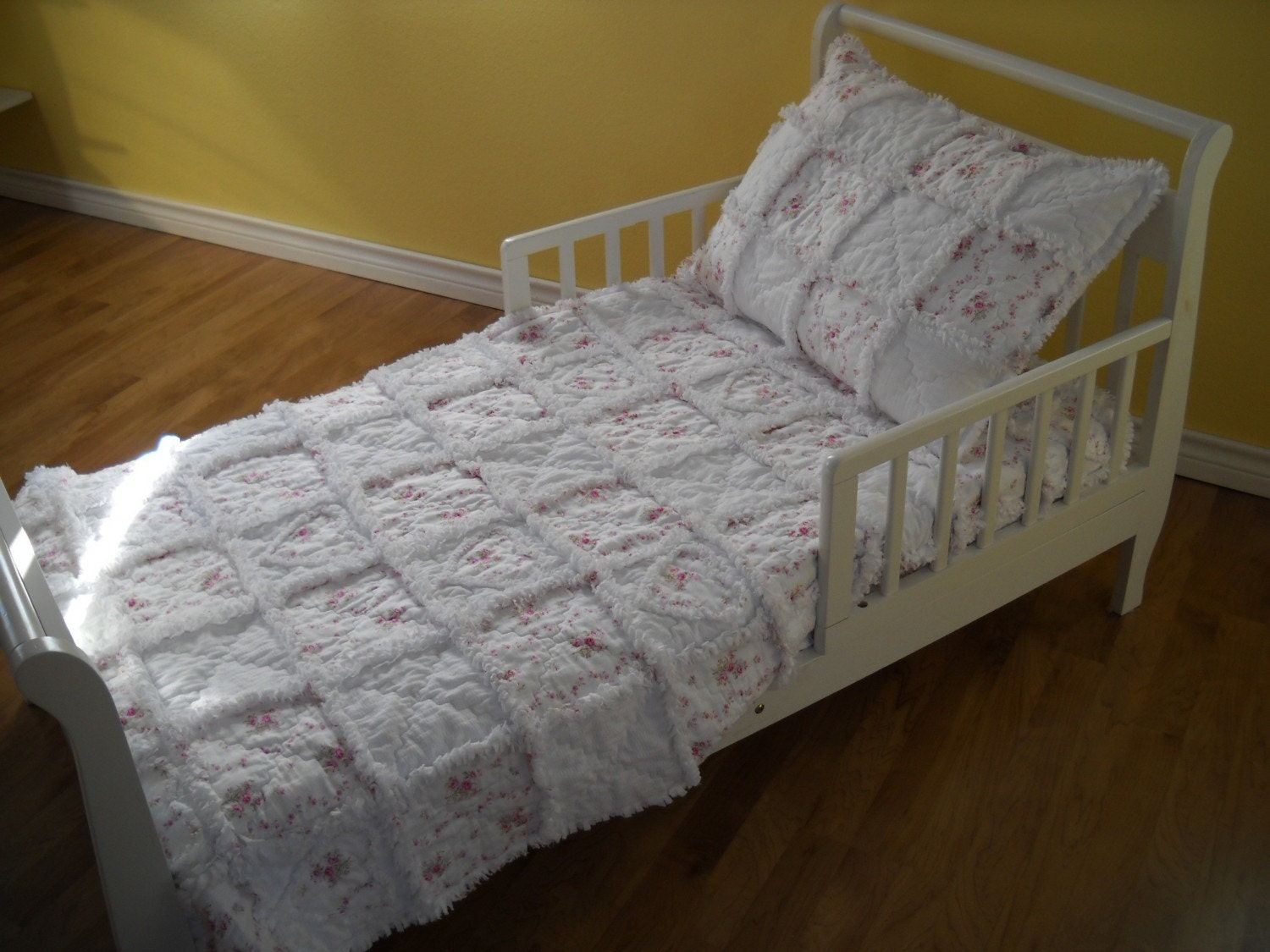 shabby chic roses toddler bedding set cb boutique rag shabby chic roses toddler bedding set cb boutique rag