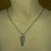Sterling Silver Sand Cast Rattlesnake Rattle Pendent