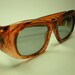 Vintage 1960s Sunglasses Tortoise Shell Plastic Polarized RX