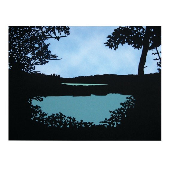 Echo Cliff Piseco Lake Spy Lake Adirondacks NY by MySerenityWay