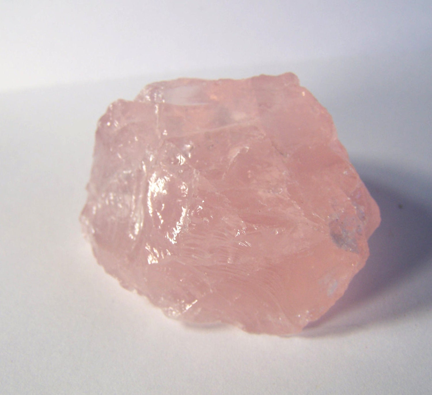 face rose quartz stone