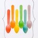20 Wooden Ice Cream Spoons - Rainbow of Colors - Perfect For Parties & School Lunches