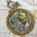 Ode to Jules Verne Pendant Father of Steampunk Necklace