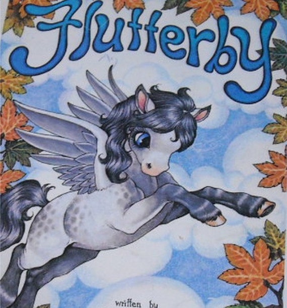 flutterby vintage 70s children's book by stephen