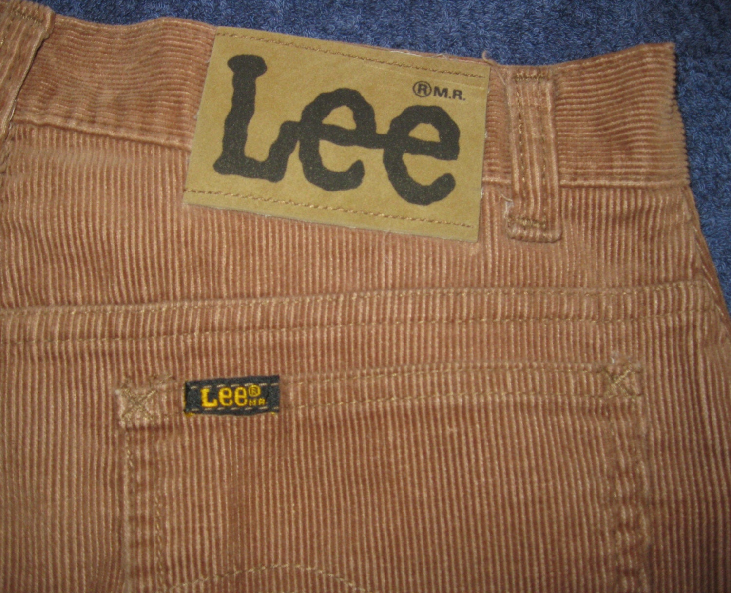 Vintage Lee Riders 5 Pocket Jeans Brown by PastBlastVintage