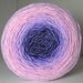 Sock Garden Party Cake - Hand Painted Tonal Yarn - Purples, Pinks, Lilacs
