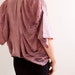 SALE - Shredded T-Shirt in Rose - One of A Kind - One Size Fits All