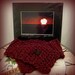 Hand Knitted Cranberry Blend Neckwarmer
