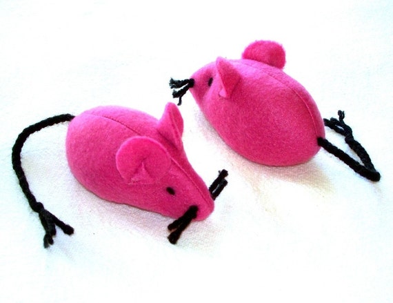 pink mouse plush