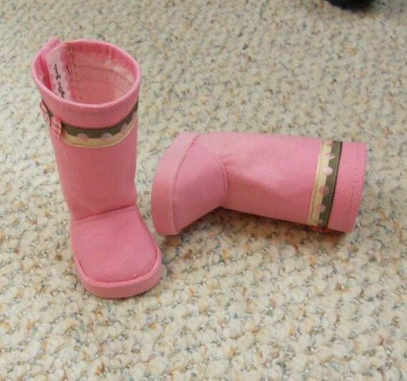 american girl dolls boots 18 ugg dolls boots pink by megorisdolls