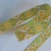 D Ring Belt, soft yellows, S/M