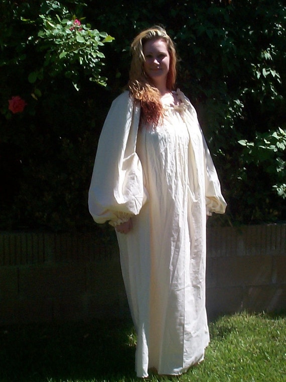 Renaissance Wench Pirate Faire Blouse Full by WonderfullyMadeGarb