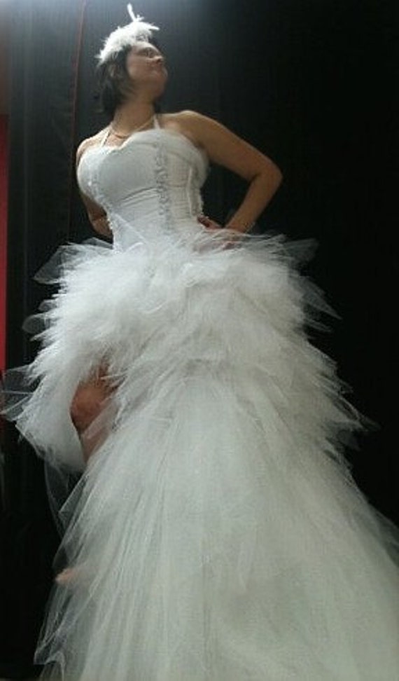 white corset and tutu