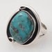 Size 5.5 This Way or That Sterling and Turquoise Vintage Ring