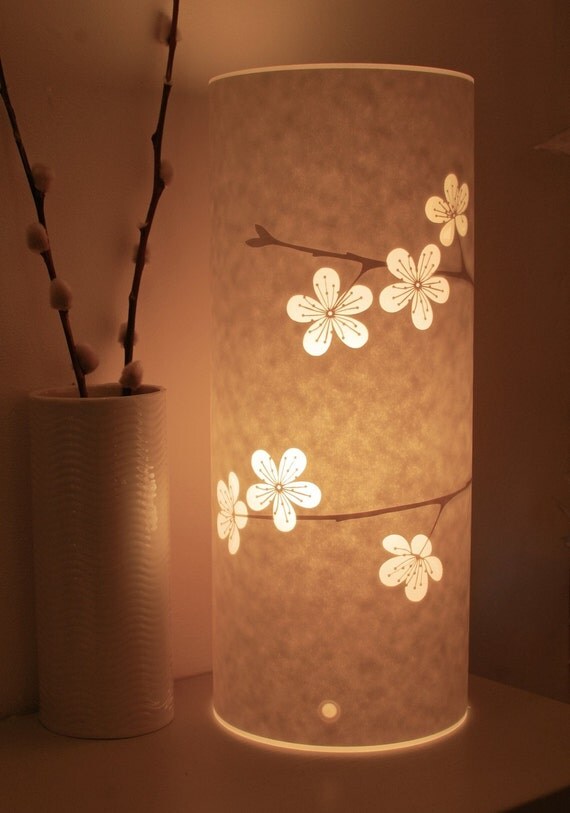 Cherry Blossom Lamp by Hannahnunn on Etsy