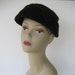 Black Bow Vintage Hat