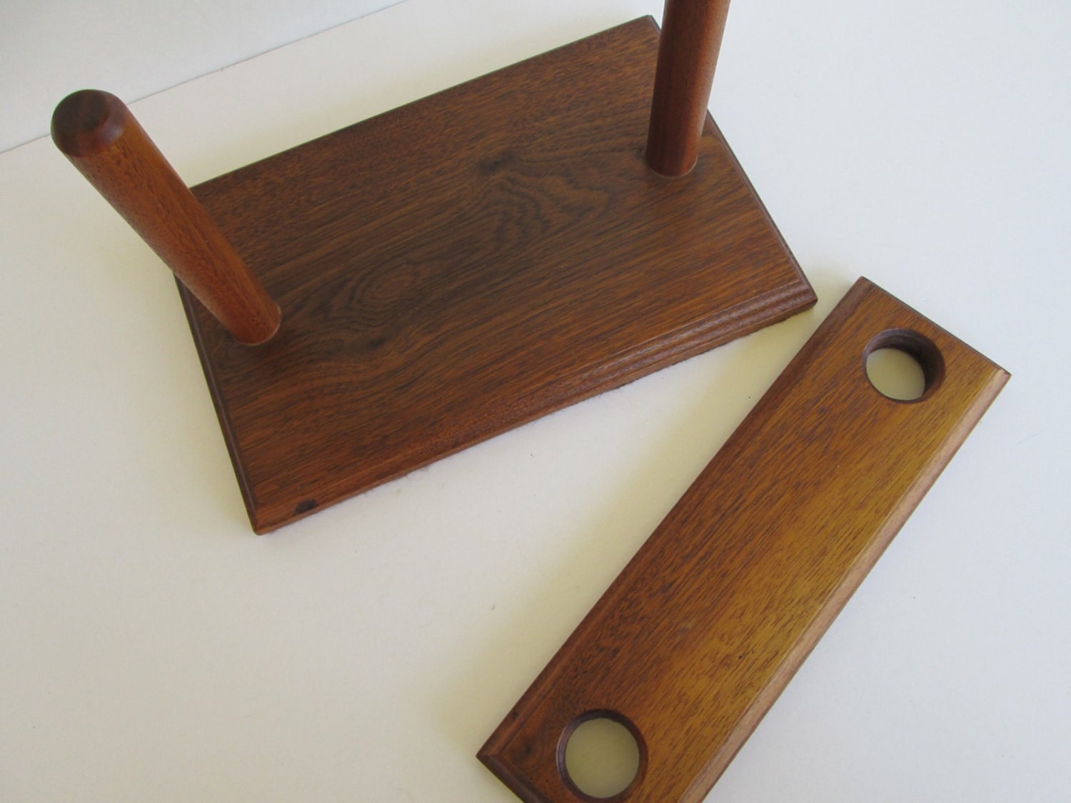 Wood Napkin Holder by goodvintage on Etsy